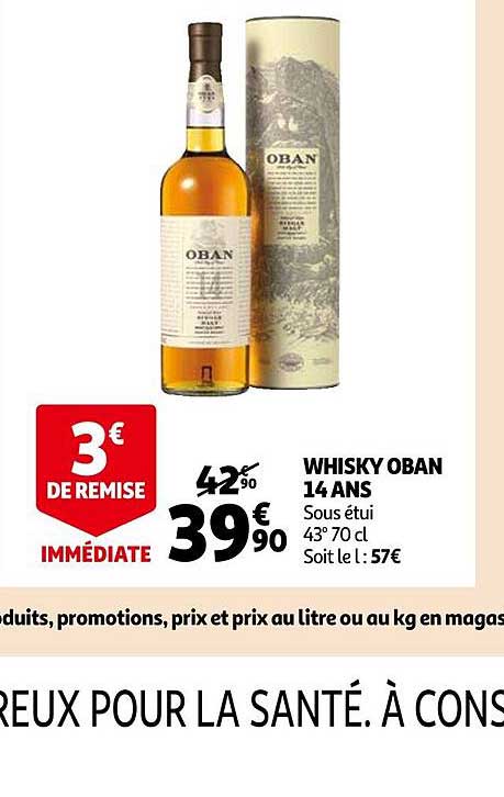 whisky oban 14 ans