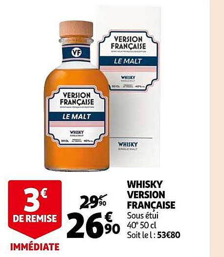 whisky version française