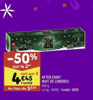after eight nuit de londres