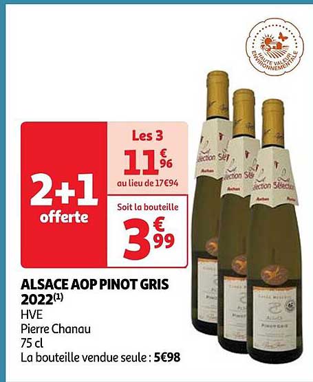 alsace aop pinot gris 2022 hve pierre chanau