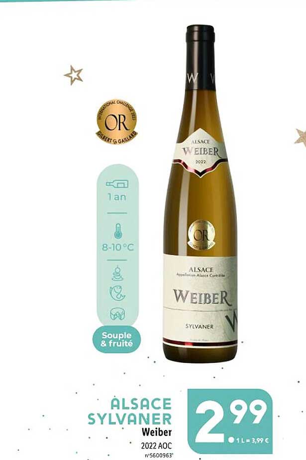 Alsace Sylvaner Weiber