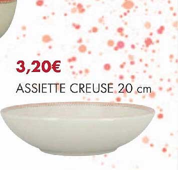 Assiette Creuse