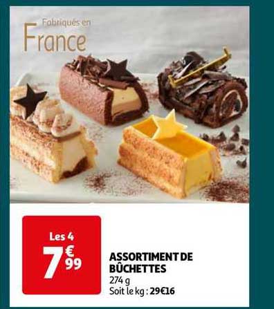 Assortiment De Bûchettes