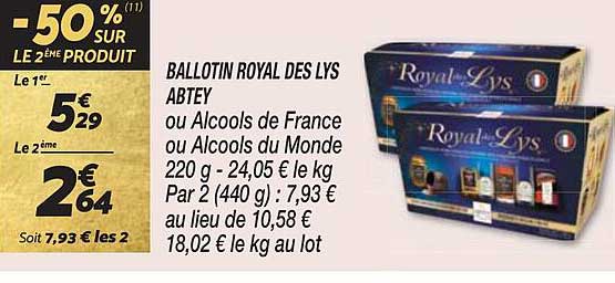 Ballotin Royal Des Lys Abtey