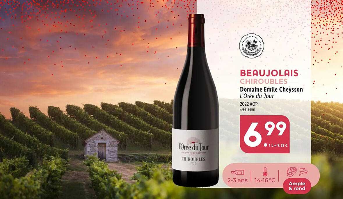 beaujolais chiroubles domaine émile cheysson