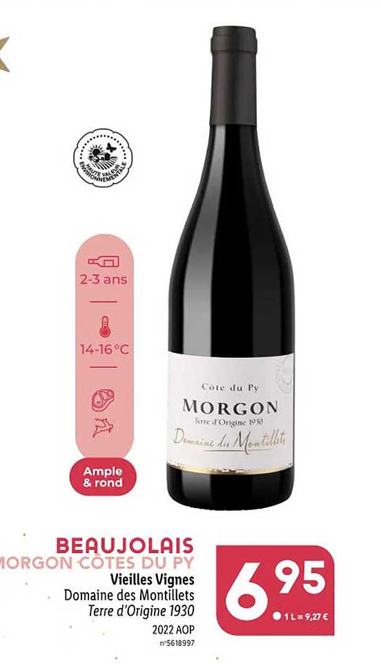 Beaujolais Morgon Côtes De Py Vieilles Vignes