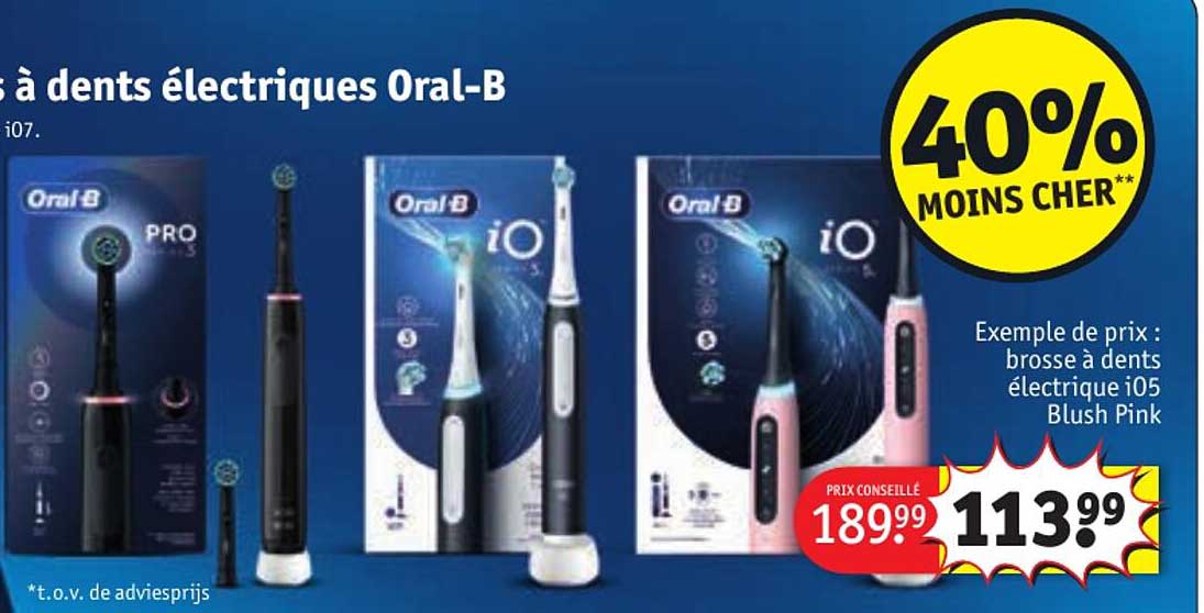 brosse à dents électriques oral-b