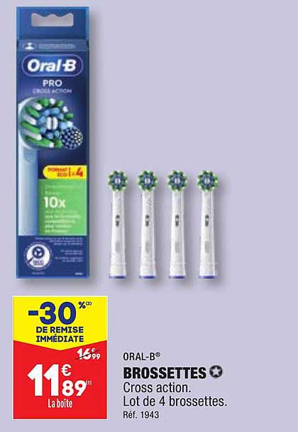 brossettes oral-b