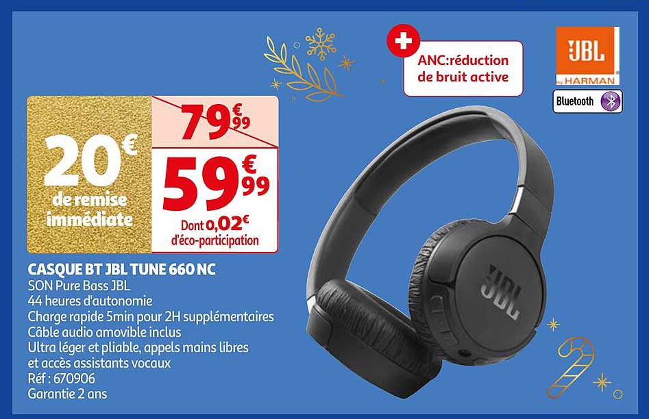 casque bt jbl tune 660 nc