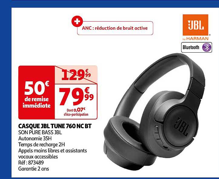 casque jbl tune 760 nc bt