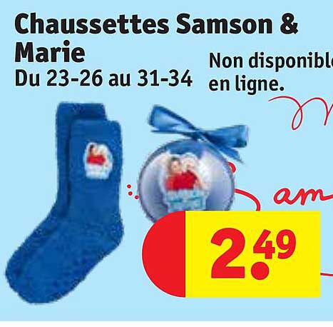 chaussettes samson & marie