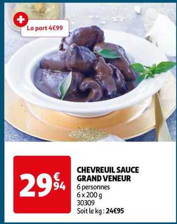 chevreuil sauce grand veneur