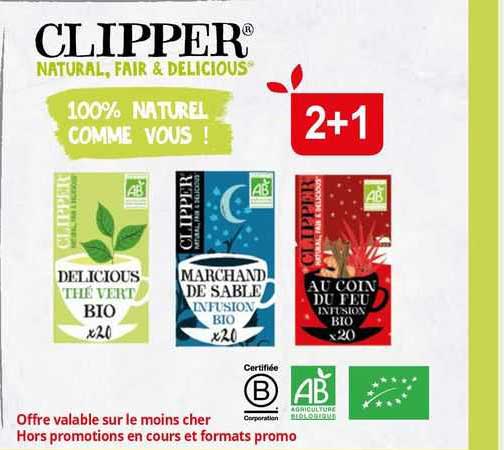 clipper natural, fair & delicious