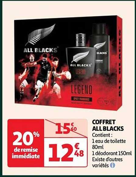 coffret all blacks