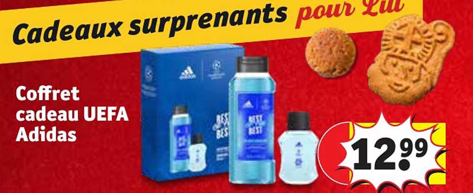coffret cadeau uefa adidas