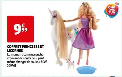 coffret princesse et licornes one two fun
