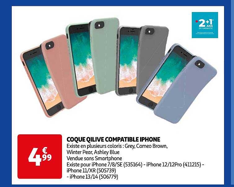 Coque Qilive Compatible Iphone