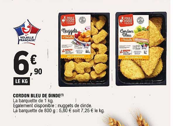 Cordon Bleu De Dinde
