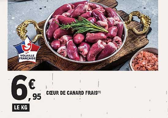 Cœur De Canard Frais