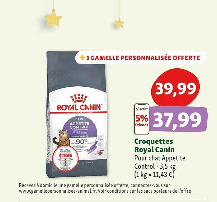 croquettes royal canin