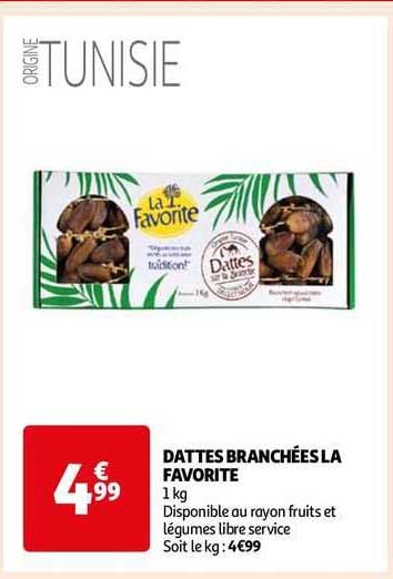 dattes branchées la favorite