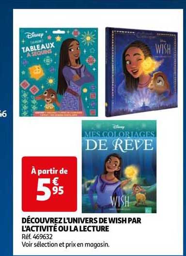 découvrez l'univers de wish par l'activité ou la lecture