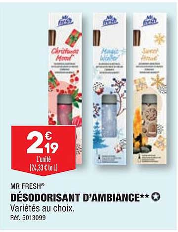 Désodorisant D'ambiance Mr Fresh
