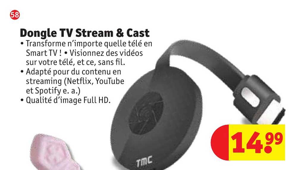 dongle tv stream & cast