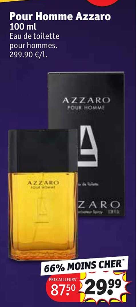 eau de toilette pour hmme azzaro 100 ml