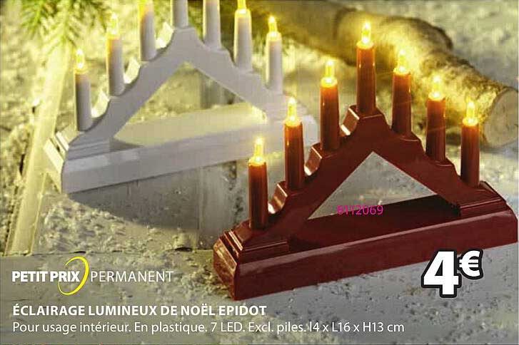 éclairage Lumineux De Noël épidot