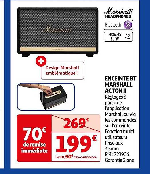 enceinte bt marshall acton II