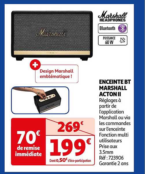 enceinte bt marshall acton II