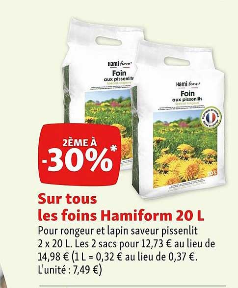 foins hamiform 20l