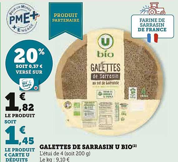 Galettes De Sarrasin U Bio