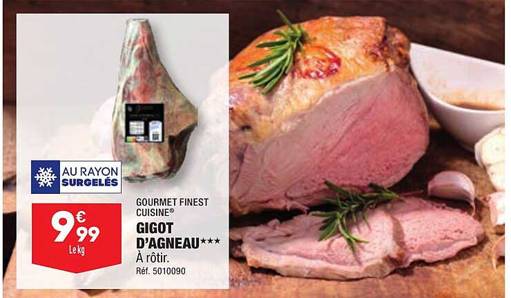 gigot d'agneau gourmet finest cuisine
