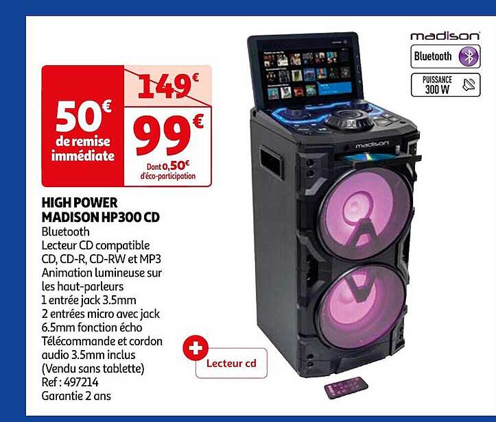 high power madison 300 cd