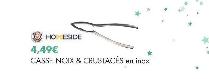 homeside casse inox & crustacés en inox