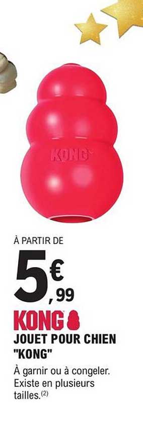 jouet pour chien "kong"