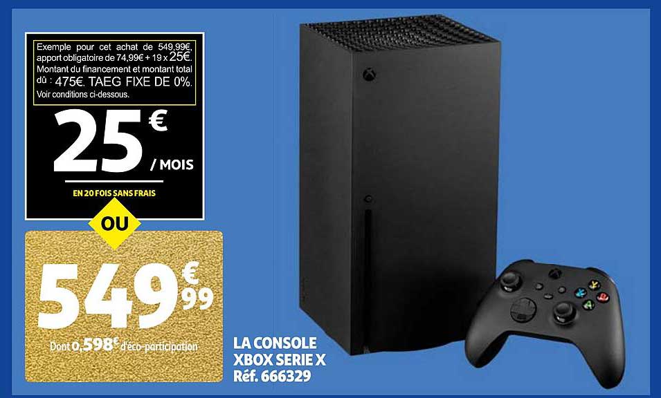 la console xbox serie x