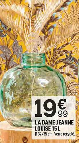 la dame jeanne louse 15 l