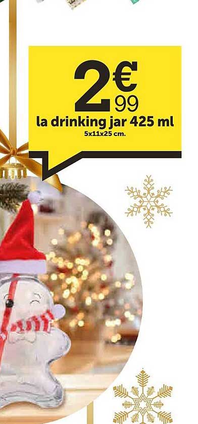 la drinking jar 425 ml