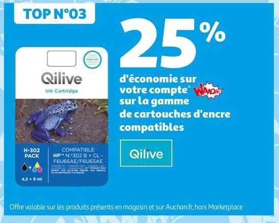 La Gamme De Cartouches D'encre Compatibles Qilive