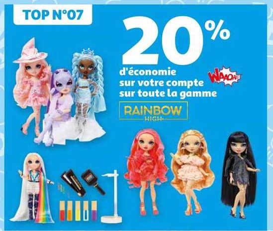 la gamme rainbow high