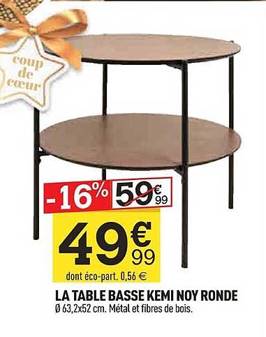 la table basse kemi noy ronde