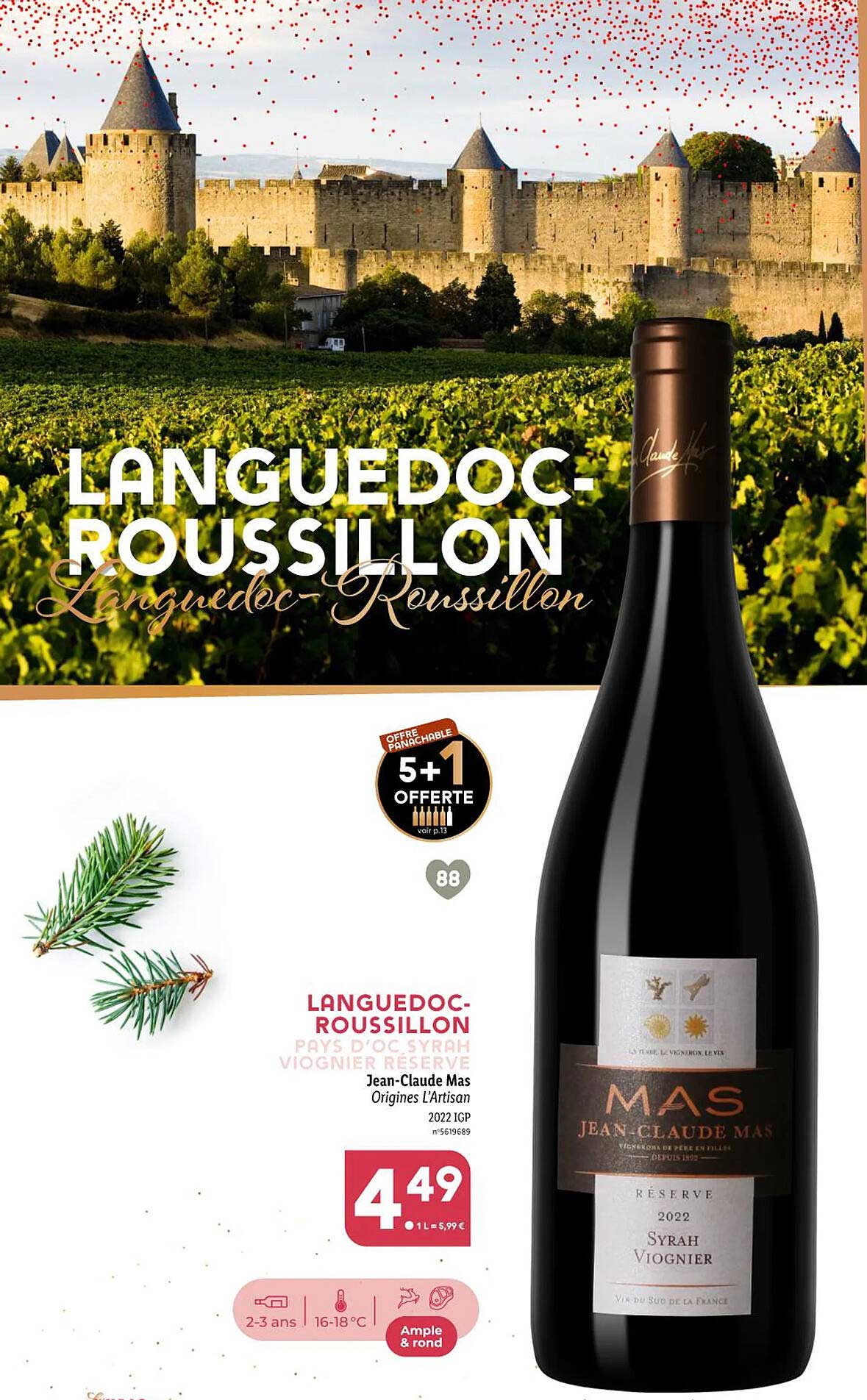 languedoc-roussillon  jean-claude mas syrah viognier