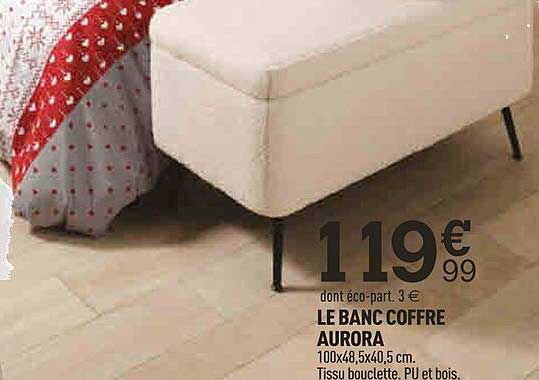 Le Banc Coffre Aurora