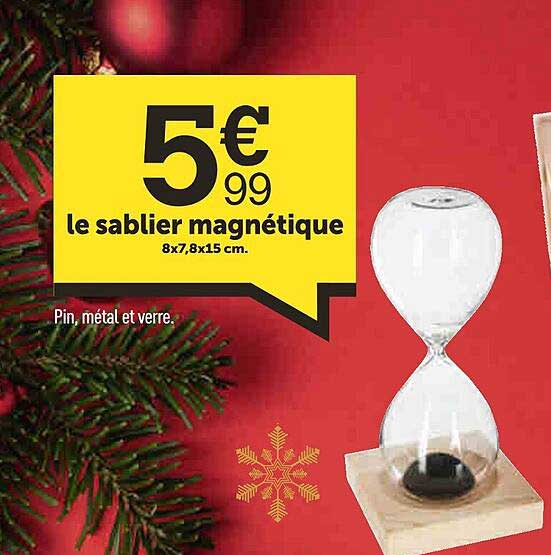 le sablier magnétique