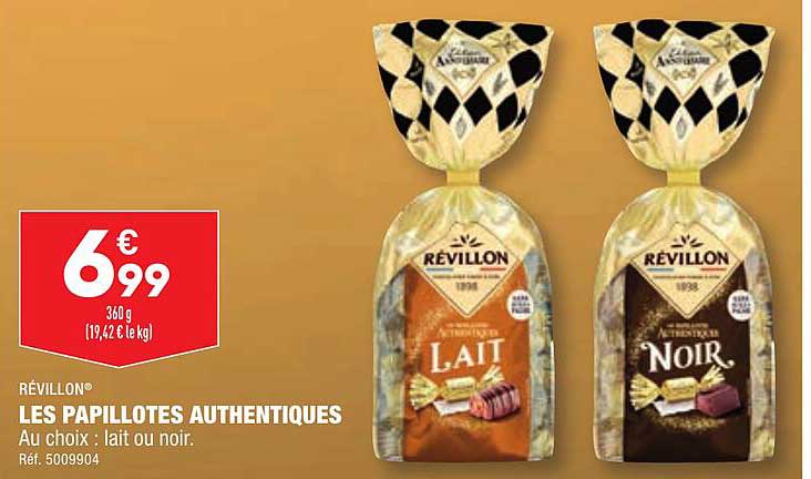 les papillotes authentiques révillon