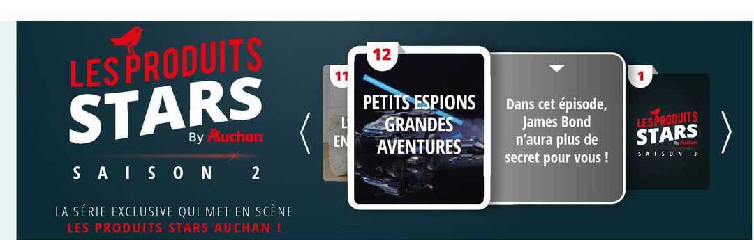 les produits stars by auchan