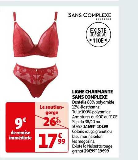 ligne charmante sans complexe